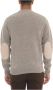 Barbour Wollen trui met contrast elleboog patches - Thumbnail 2