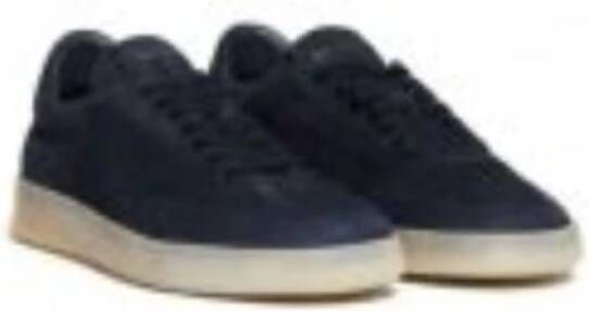 Barracuda Blauwe Leren Sneakers