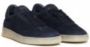 Barracuda Blauwe Leren Sneakers - Thumbnail 2