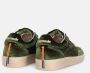 Barracuda Groene Fluwelen Sneakers Comfortabel en veelzijdig Groen Dames - Thumbnail 4