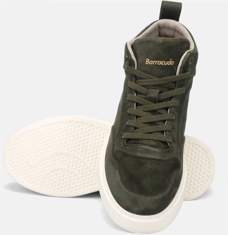 Barracuda Groene Slip-On Sneakers