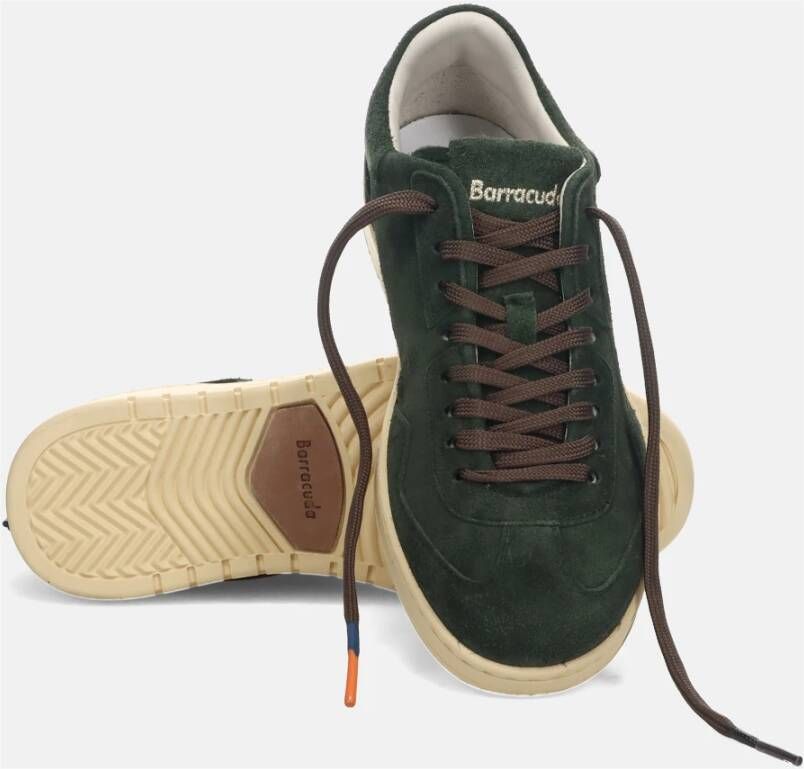 Barracuda Groene Sneakers voor Dagelijks Comfort