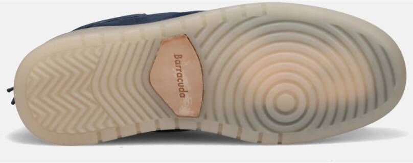 Barracuda Heldere Blauwe Sneakers voor Ultiem Comfort Blue Heren