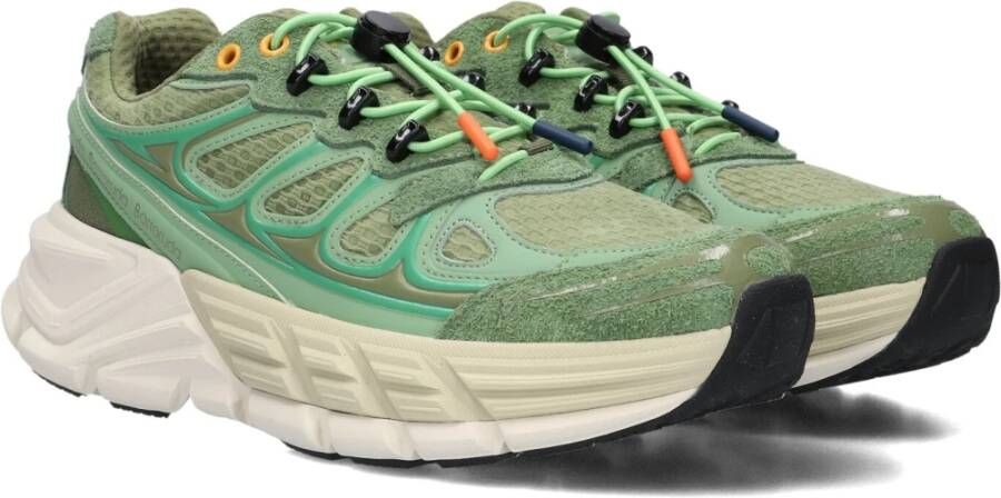 Barracuda Lage Dames Sneakers Groen