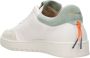 Barracuda Leren Sneakers met Rubberen Zool en Logo White Heren - Thumbnail 4