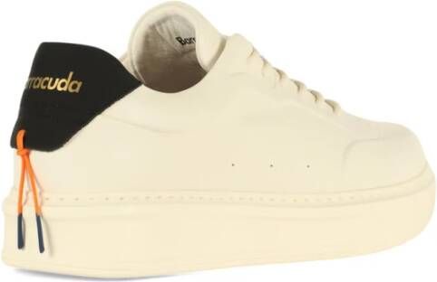 Barracuda Leren Sneakers White Heren