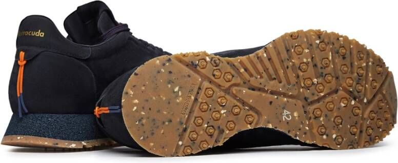 Barracuda Navy Suede Rocket Sneakers