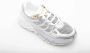 Barracuda Stijlvolle Wit Zilver Dames Sneakers Multicolor Dames - Thumbnail 2