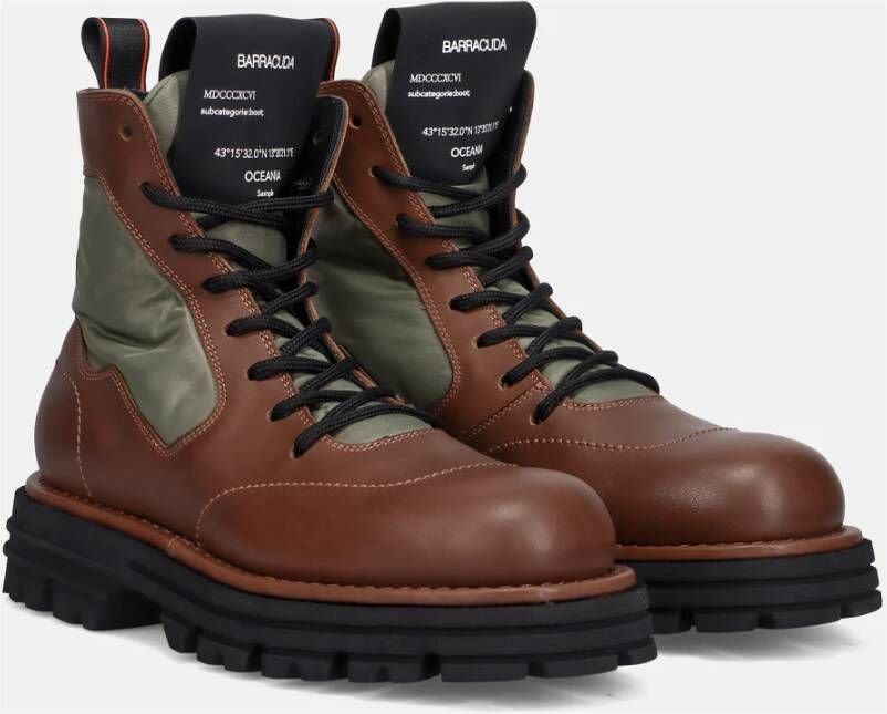 Barracuda Veelzijdige Veterschoenen Bruin Heren