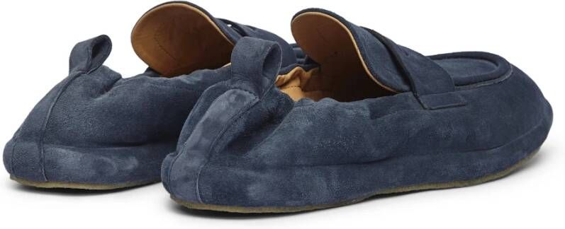 Barracuda Vintage Suède Loafers Blauw