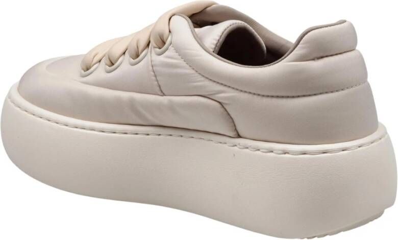 Barracuda Waterafstotende Sneakers in Roomkleurig Stof