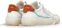 Barracuda Retro Sport Leren Sneakers White Dames - Thumbnail 4
