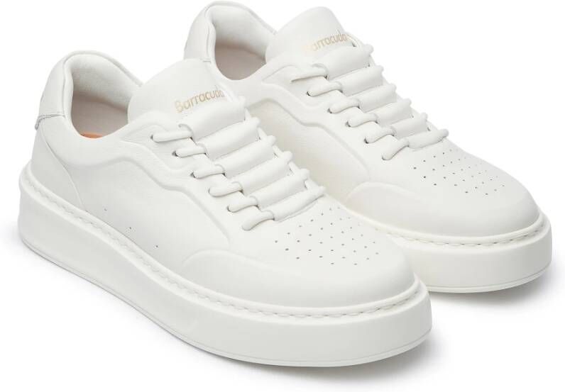 Barracuda Phoenix Sneaker in wit Nappa leer White Dames