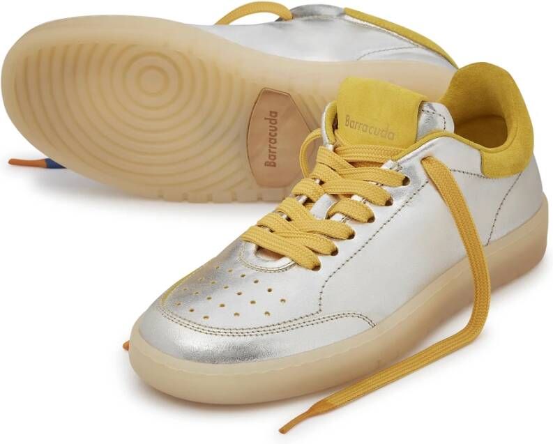 Barracuda Zilveren Sneakers Fusion Elegance Comfort