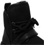Barracuda Zwarte Shearling Platform Veterschoenen - Thumbnail 2