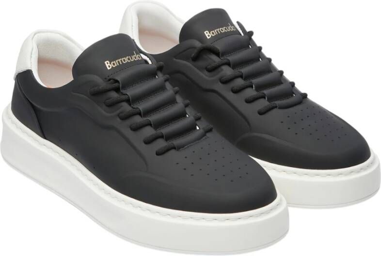 Barracuda Zwarte Sneakers Black Dames