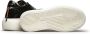 Barracuda Zwarte Sneakers met Geperforeerd Leren Bovenwerk - Thumbnail 2