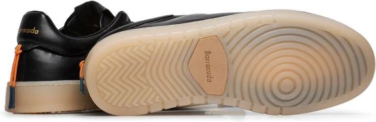 Barracuda Zwarte Sneakers met Italiaans vakmanschap