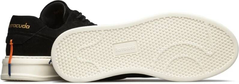 Barracuda Zwarte Suède Slip-On Sneakers