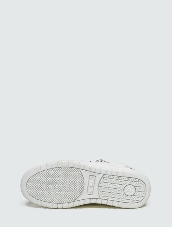 Barrow Beige Sneakers met 3D Smile Beige Heren