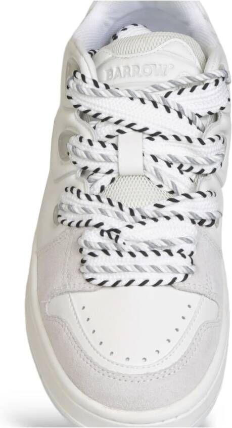 Barrow Chunky Skate Sneakers in 002 White Dames