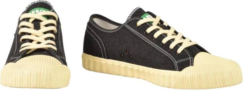 Barrow Sneakers met rubberen zool Black Heren