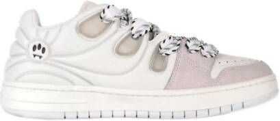 Barrow Witte Sneakers met Logo White Heren