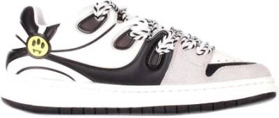 Barrow Witte Sneakers met Logo White Heren