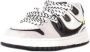 Barrow Witte Sneakers met Logo White Heren - Thumbnail 6