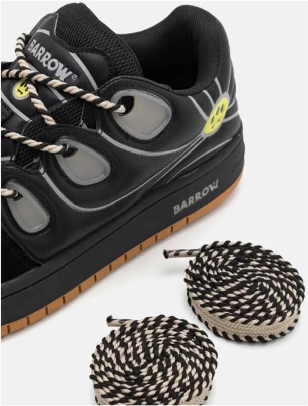 Barrow Zwarte Olli Sneakers Black Heren