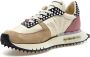 Be Positive Beigepink Space Race Wamp Sneakers Multicolor Dames - Thumbnail 3