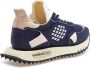 Be Positive Denim Space Race Wing Sneakers Navy Pink Multicolor Dames - Thumbnail 4