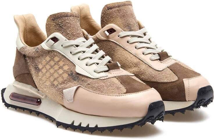 Be Positive Nude Watercolor Camo Sneakers Multicolor Dames
