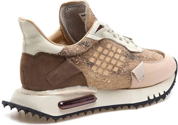Be Positive Nude Watercolor Camo Sneakers Multicolor Dames