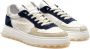 Be Positive Wit-marineblauw Cuprace Basket Sneakers - Thumbnail 2