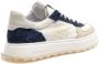 Be Positive Wit-marineblauw Cuprace Basket Sneakers - Thumbnail 3