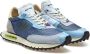 Be Positive Space Race Wamp Sneakers Lichtblauw Multicolor Heren - Thumbnail 4