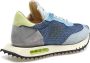 Be Positive Space Race Wamp Sneakers Lichtblauw Multicolor Heren - Thumbnail 6