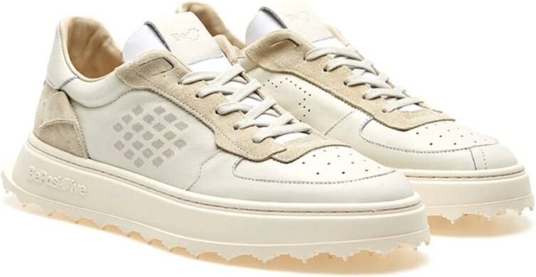 Be Positive Steen Cuprace Basket Sneakers Beige Heren