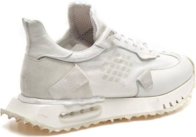 Be Positive Witte Sneakers Space Race Stijl
