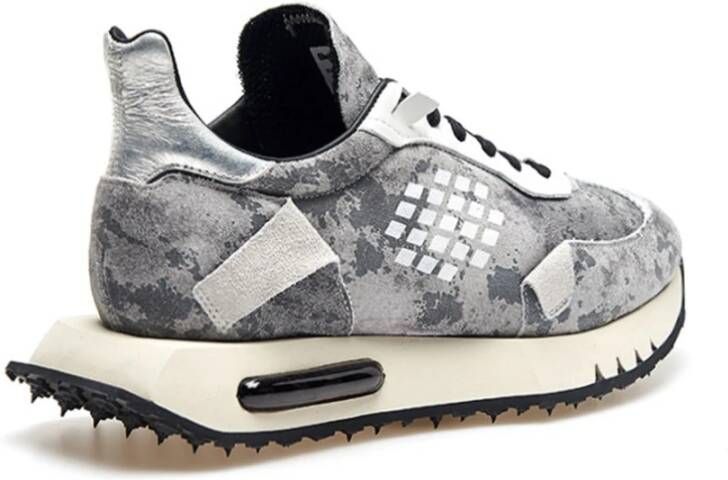 Be Positive Zilveren Reflecterende Wing Sneakers