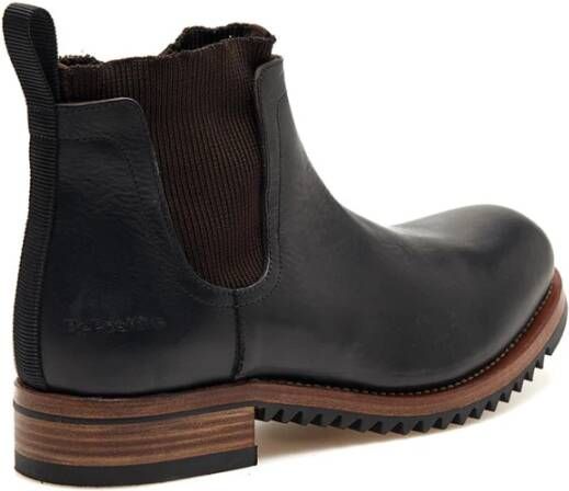 Be Positive Zwarte Chelsea Sneakers Handgemaakt in Italië