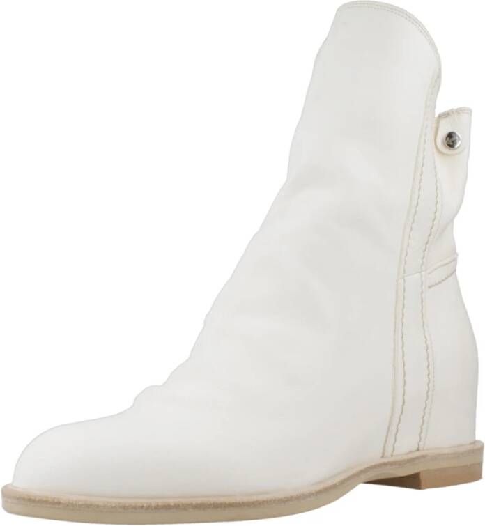 Belle Vie Ankle Boots White Dames