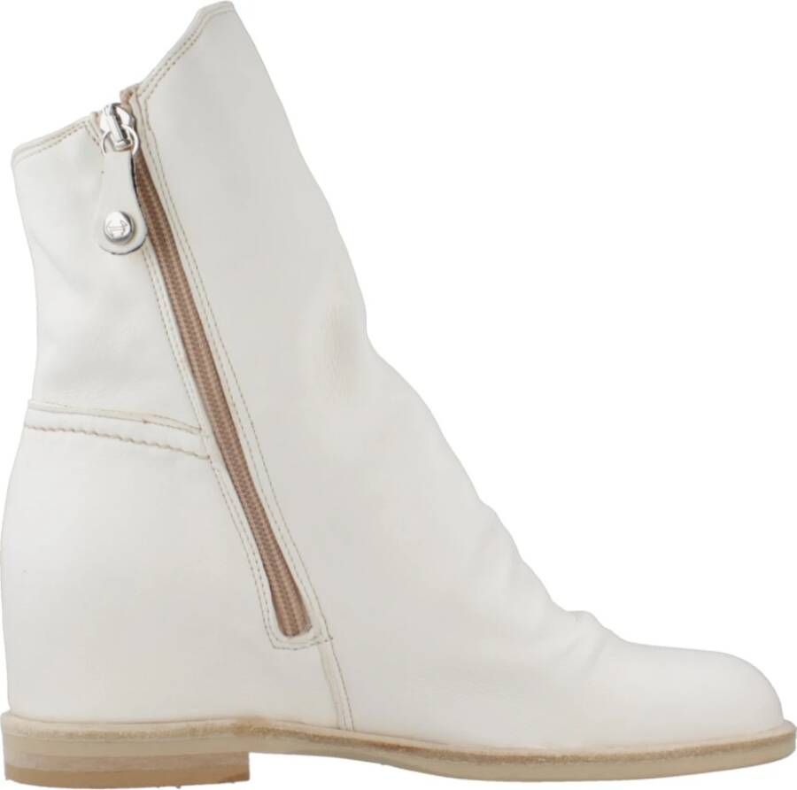 Belle Vie Ankle Boots White Dames