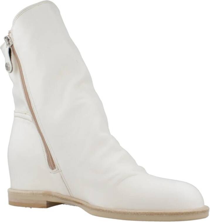 Belle Vie Ankle Boots White Dames