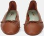 Belle Vie Bruin Leren Ballerina Schoenen Brown Dames - Thumbnail 3