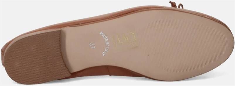 Belle Vie Bruin Leren Ballerina Schoenen Brown Dames
