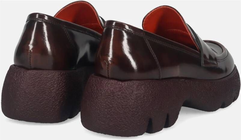 Belle Vie Bruine Platte Mocassin Schoenen Brown Dames