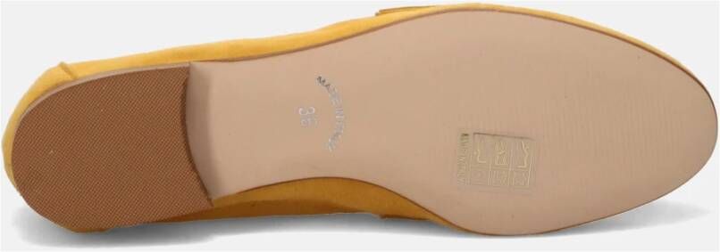 Belle Vie Donkergele Suède Mocassin Schoen