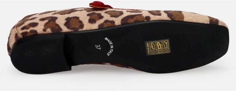 Belle Vie Gevlekte Platte Mary Jane Schoenen